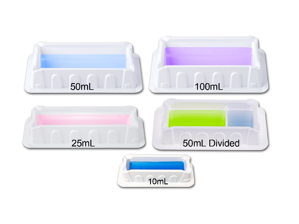 REAGENT RESERVOIRS, 25 ML, CASE OF,100, STERILE 100/Case (613-1175) VWR