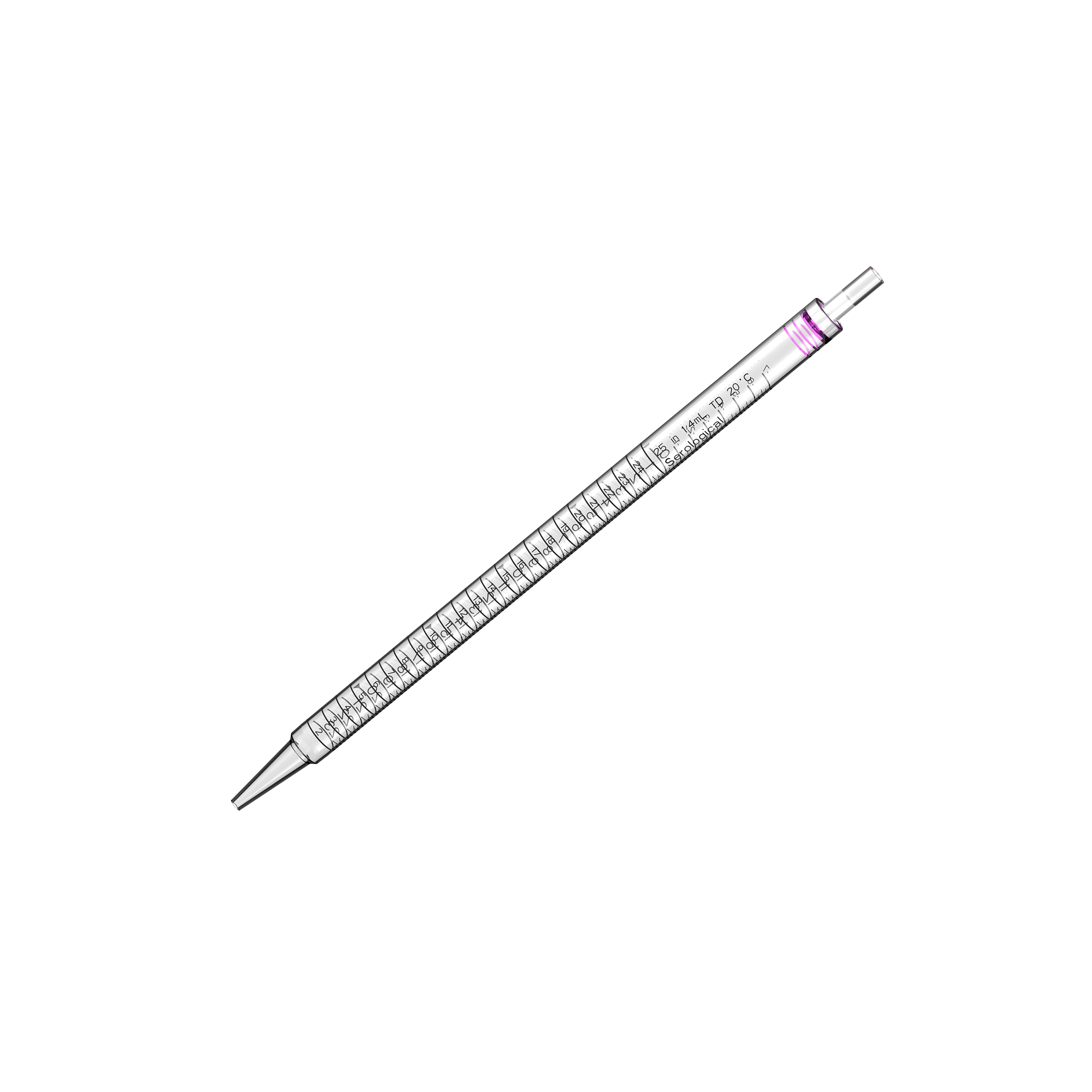 25ml Serological Pipettes Individually wrapped, sterile 200/Case (612-3698)